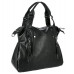 Женская кожаная сумка 9345 BLACK